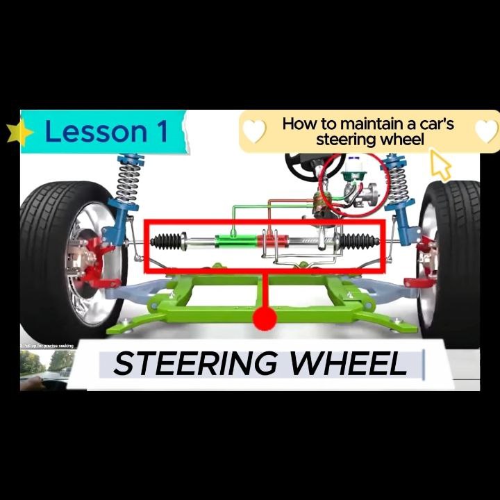 LESSON 1 HOW TO MAINTAIN A CAR'S STEERING WHEEL